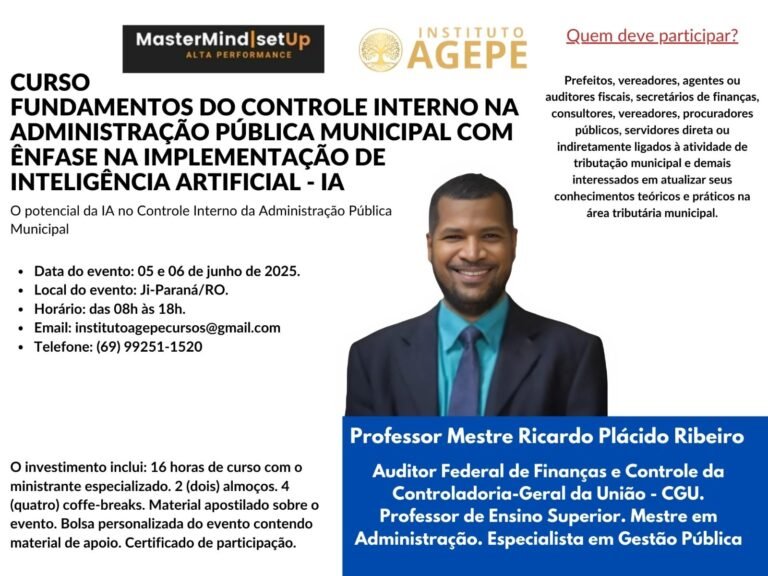 Controle Interno e Inteligência Artificial na Administração Pública
