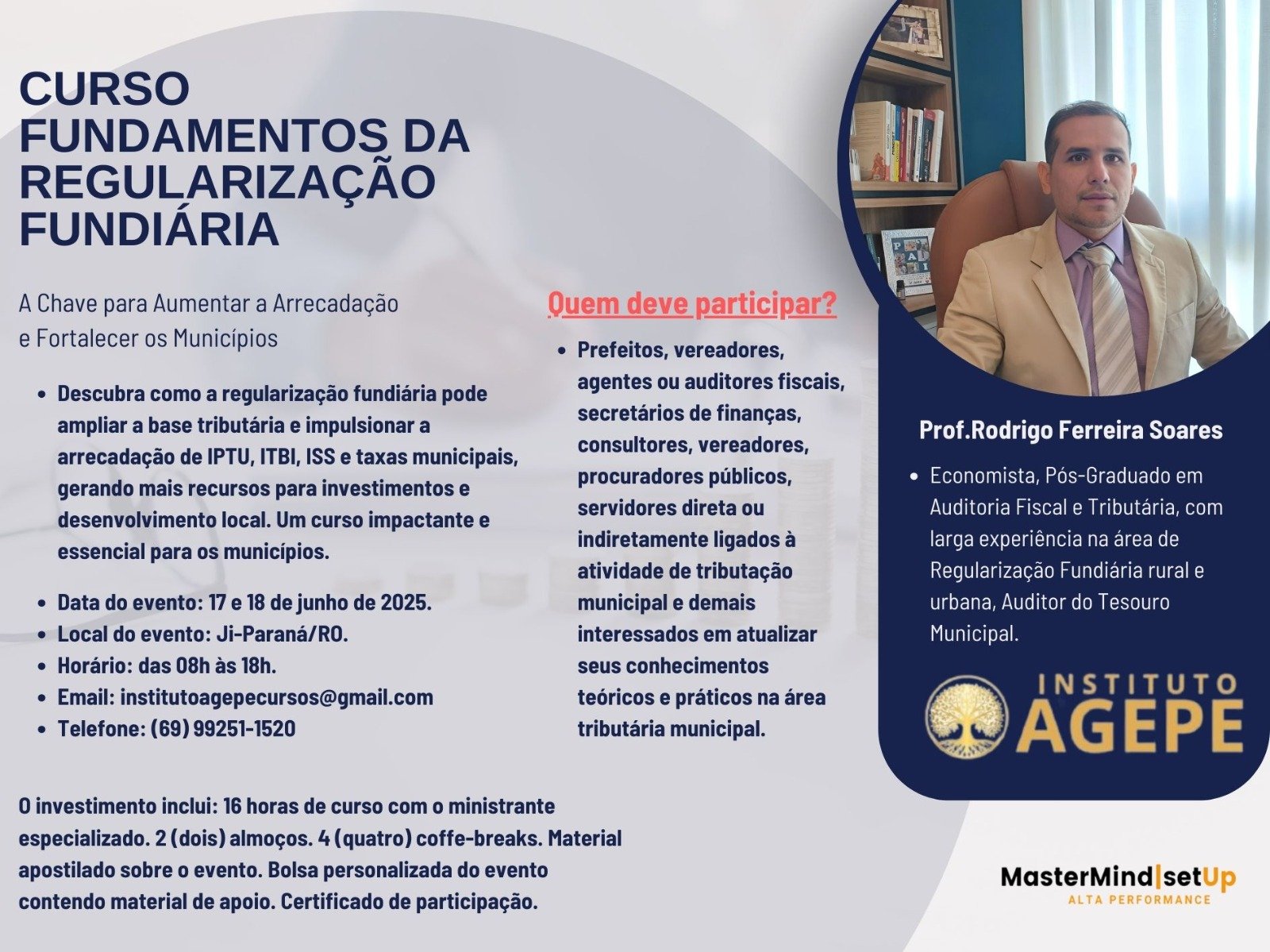 FUNDAMENTOS DA REGULARIZAÇÃO FUNDIÁRIA