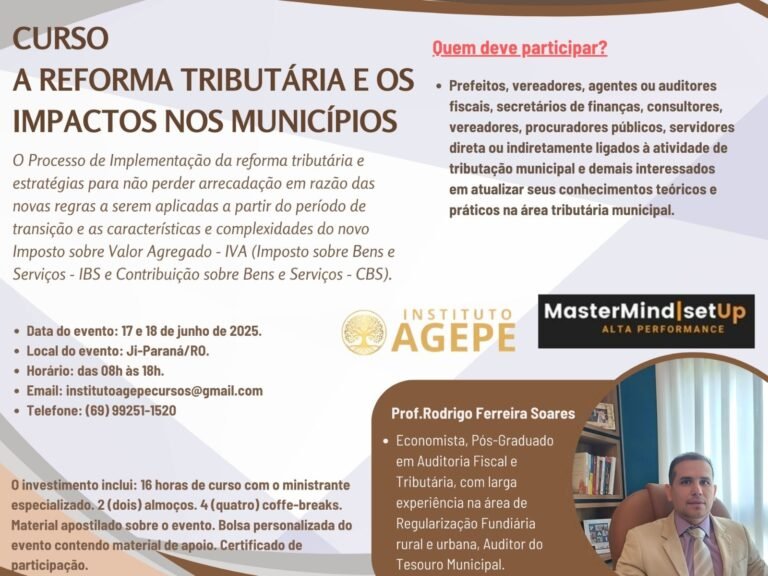 Reforma Tributária e os Impactos nos Municípios